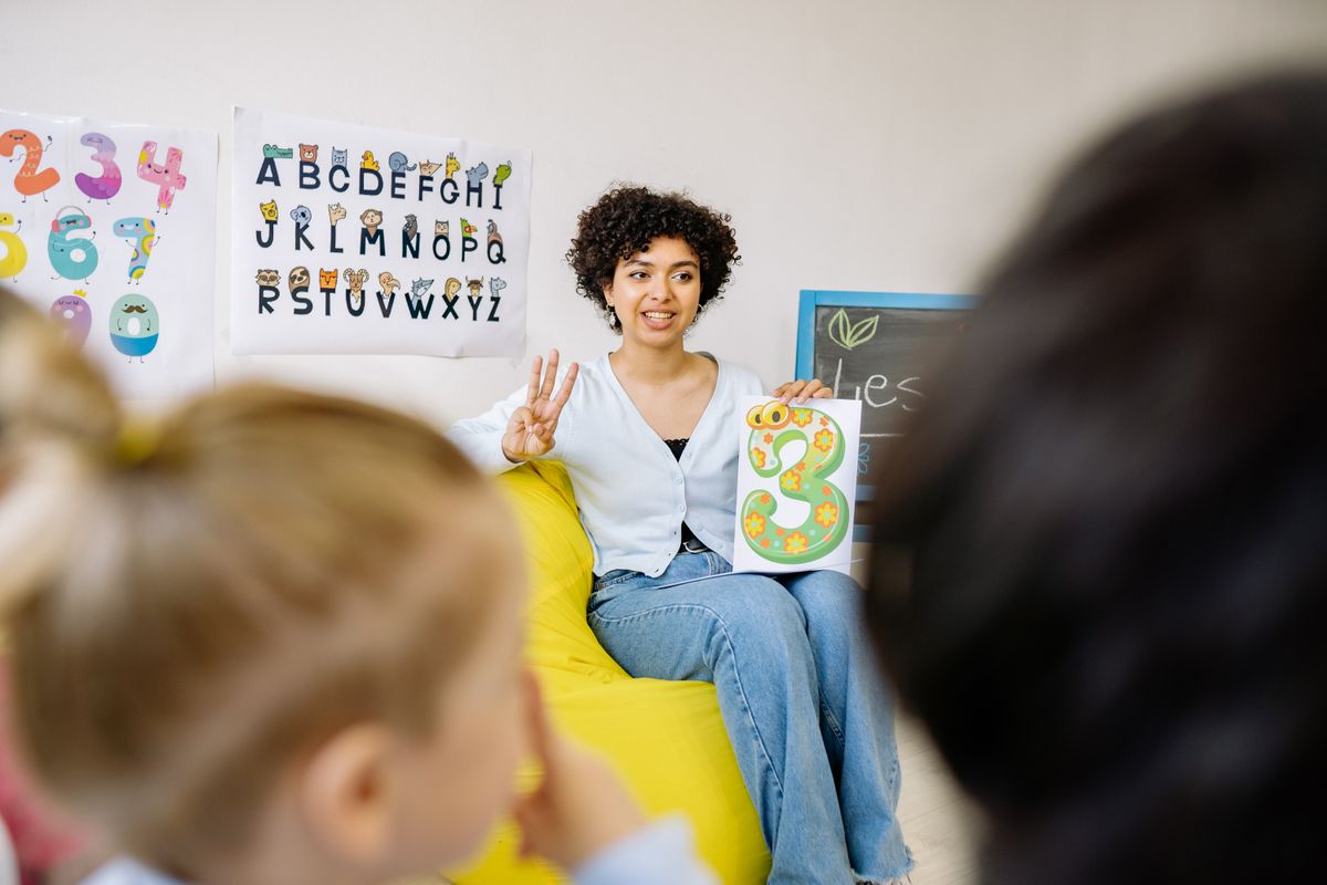 Shining Star Montessori Preschool building in Anaheim, California